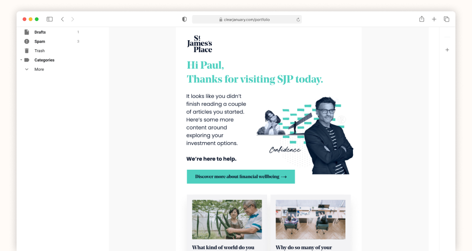 Email funnel